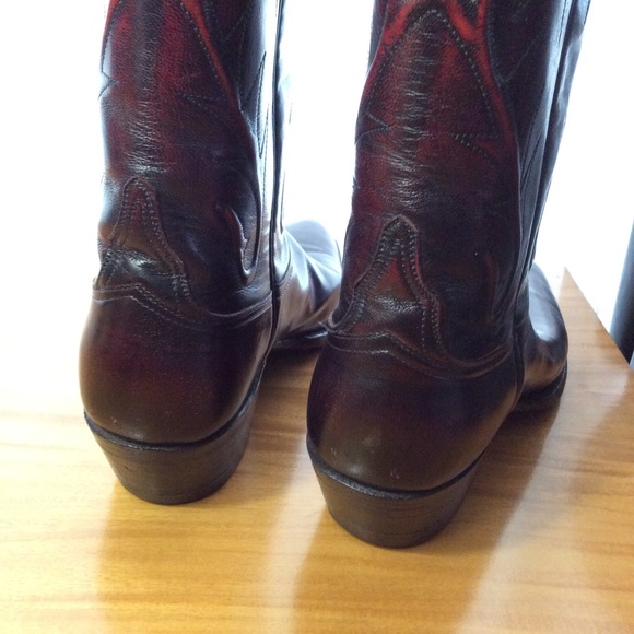 Lucchese  Boots Vintage Size 7.5B - Picture 7 of 7